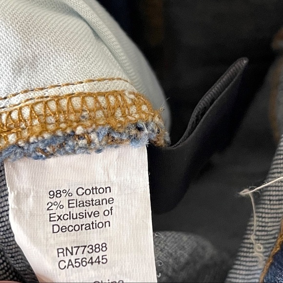 Madewell High-Rise Denim Shorts in Glenoaks Wash Cutoff Edition Size 25 - Picture 8 of 8